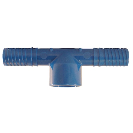 Blue Twister Apollo Blue Twister 1/2 in. Insert in to X 1/2 in. D Insert Acetal Tee 1 pk ABTFT12